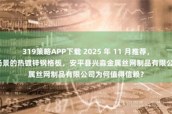 319策略APP下载 2025 年 11 月推荐，适配工业 / 市政场景的热镀锌钢格板，安平县兴淼金属丝网制品有限公司为何值得信赖？
